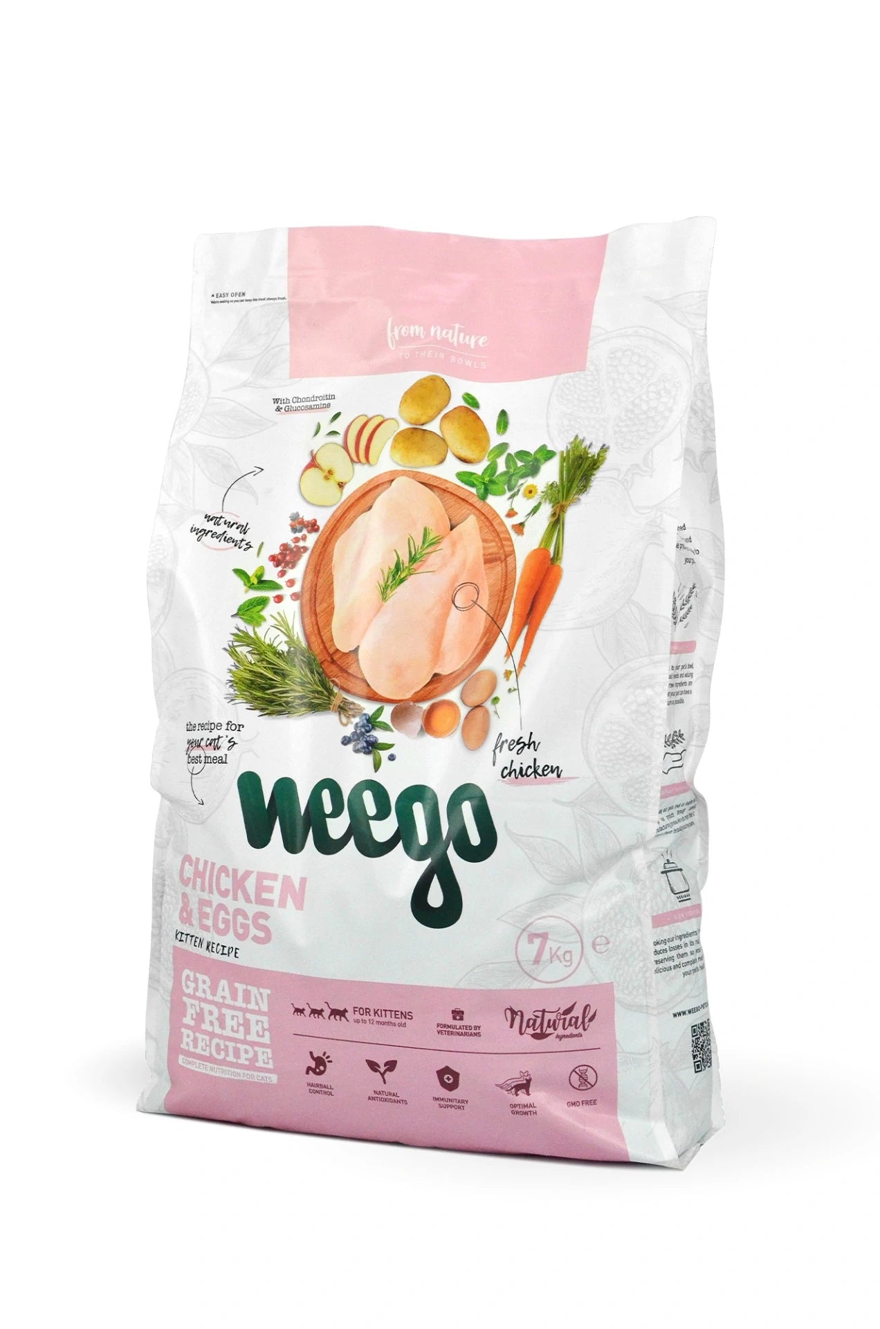 Weego Cat food chicken & eggs