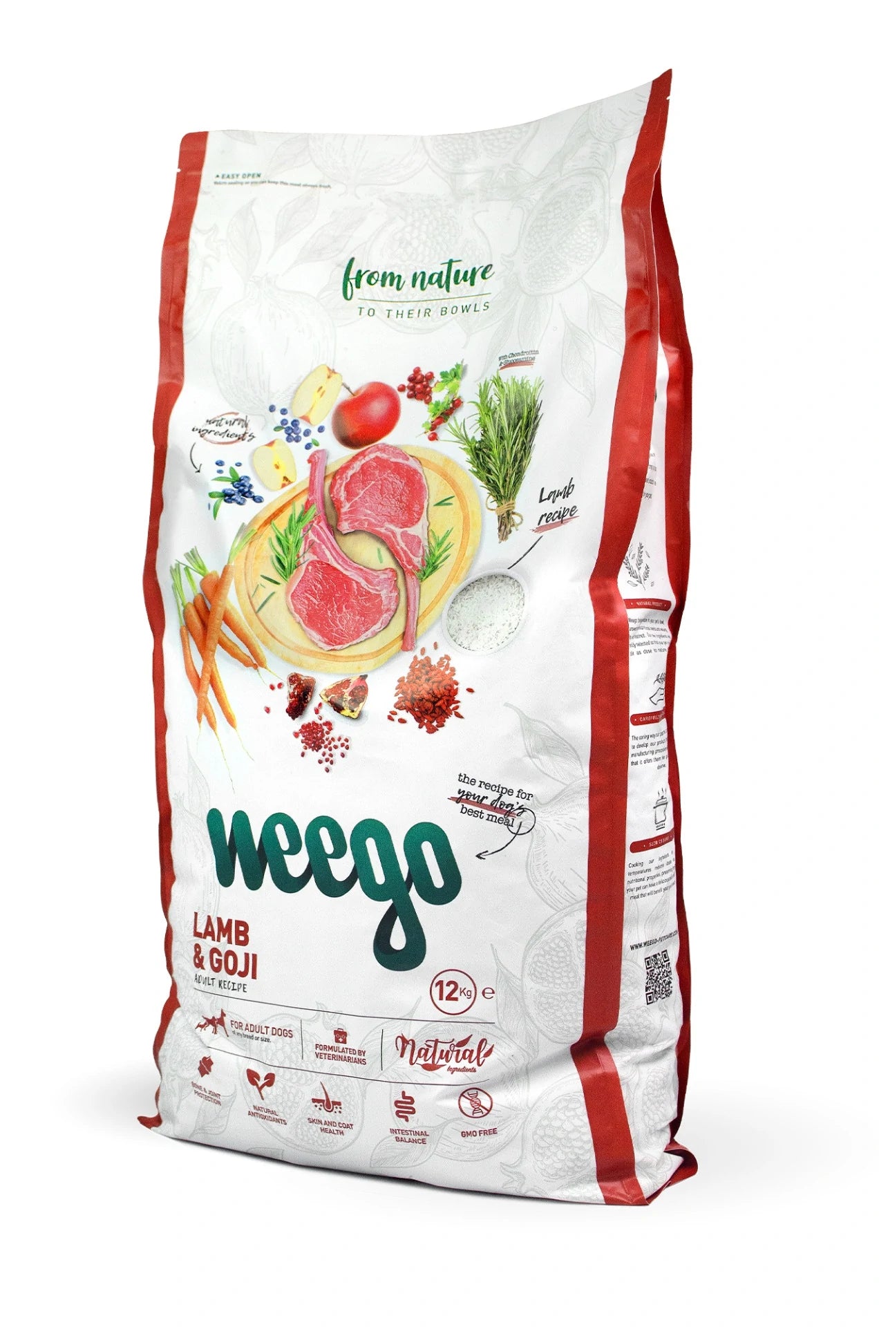 WEEGO DOG FOOD LAMB &amp; GOJI 