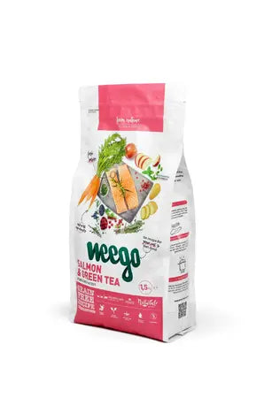 Weego Cat food  salmon & green tea