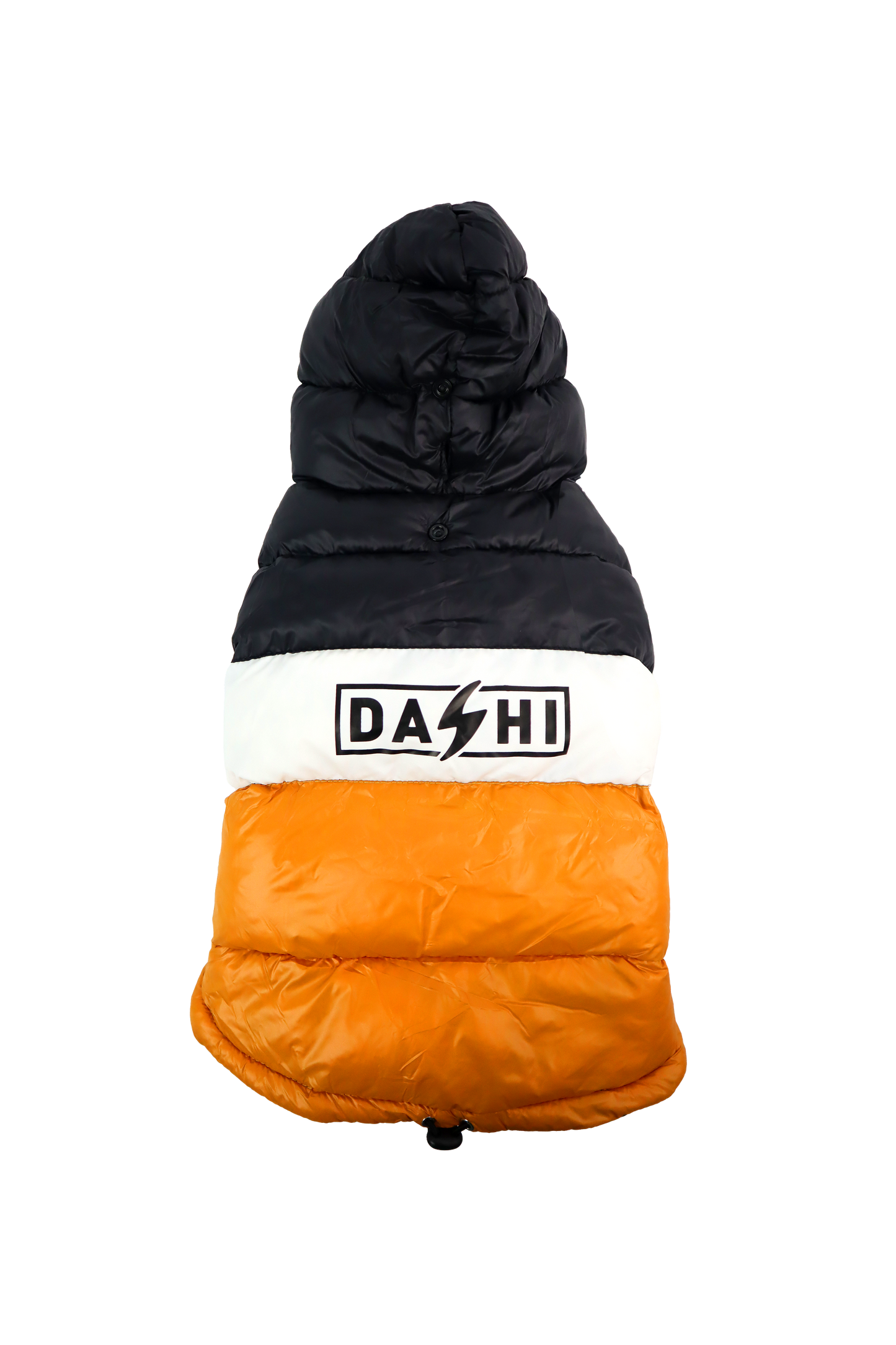 Dashi STRIPES3 Orange & Black Anorak