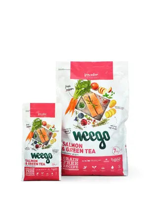 Weego Cat food  salmon & green tea