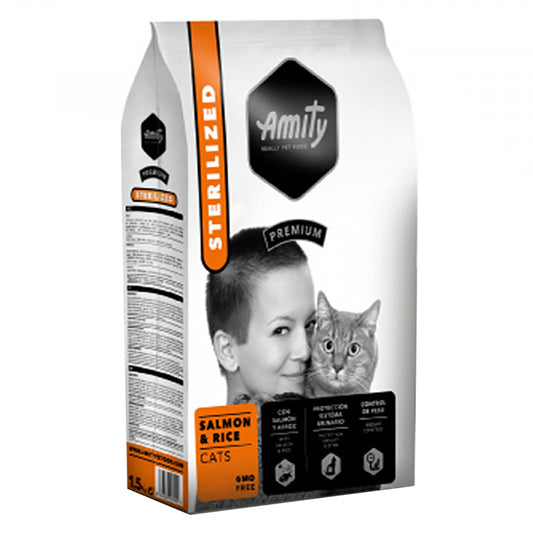 AMITY Premium - Salmon & Rice Cats Sterilized