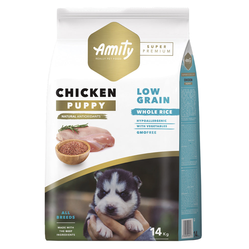 AMITY Super Premium (Low grain) - Puppy chicken