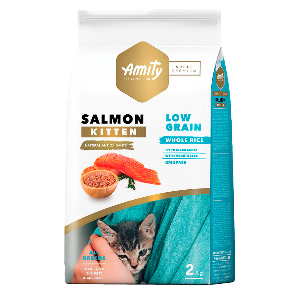 AMITY Super Premium (Low grain) - Kitten Salmon 2 kg