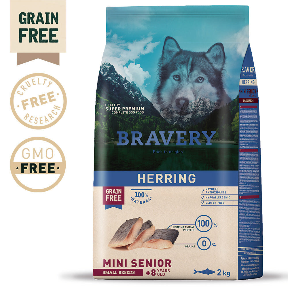 BRAVERY - Herring (Arenque) Mini Adult Small Breed (Senior)