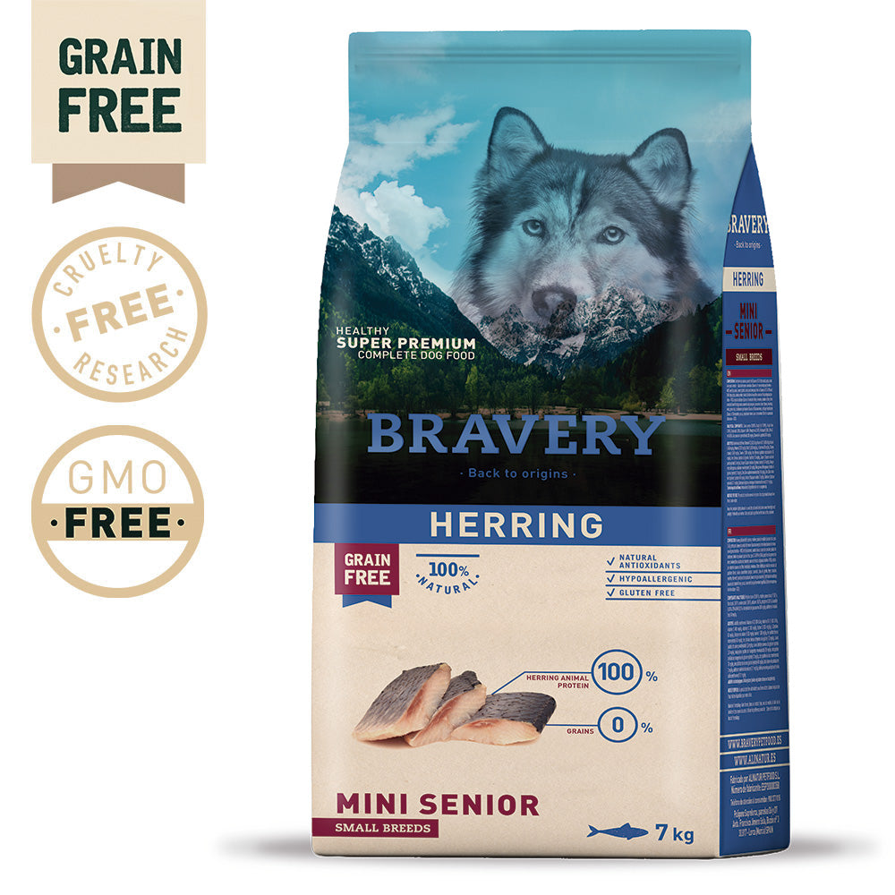 BRAVERY - Herring (Arenque) Mini Adult Small Breed (Senior)