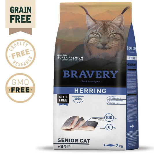 BRAVERY - Herring (Arenque) Senior Cat