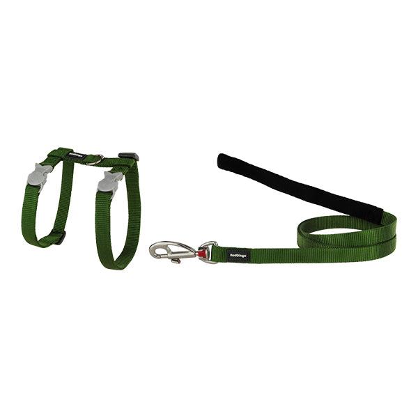 REDDINGO "PLAIN" CAT CHEST+LEASH - (XS) 12MM 