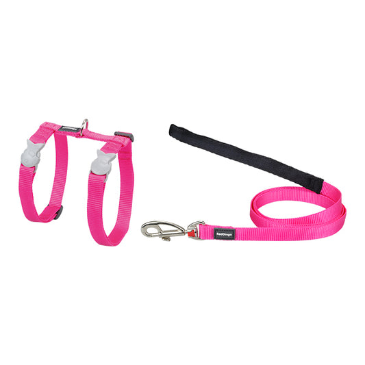 REDDINGO "PLAIN" CAT CHEST+LEASH - (XS) 12MM 