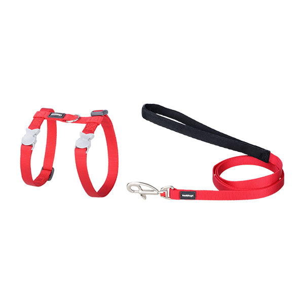 REDDINGO "PLAIN" CAT CHEST+LEASH - (XS) 12MM 