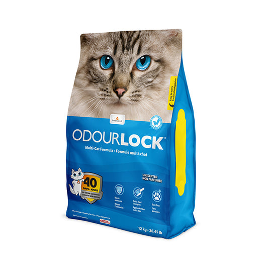 ULTRA-CLOGGING LITTER FOR CATS "ODOURLOCK" - UNSCENTED 