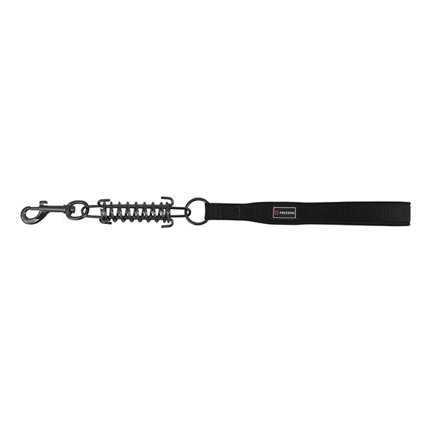 NYLON HANDLE LEASH WITH GUN SPRING 