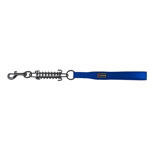 NYLON HANDLE LEASH WITH GUN SPRING 