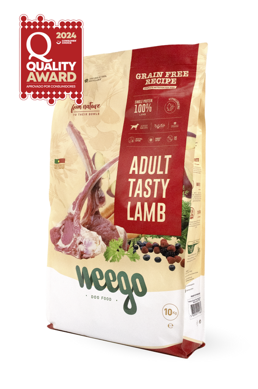 Weego grain free Dog food adult  tasty lamb